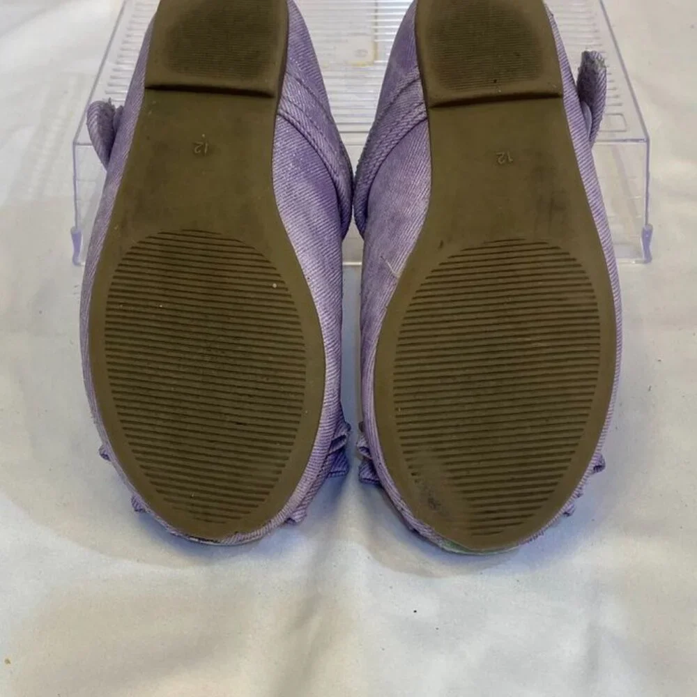3/$20 Bundle •Nordstrom Purple Mary Jane Glitter Toddler Girl Shoes Lavender 12M